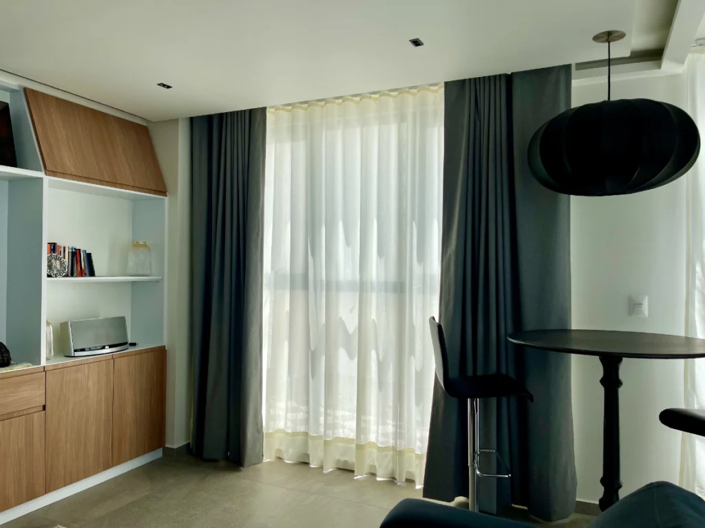 Cortinas de tipo onda perfecta o ripplefold